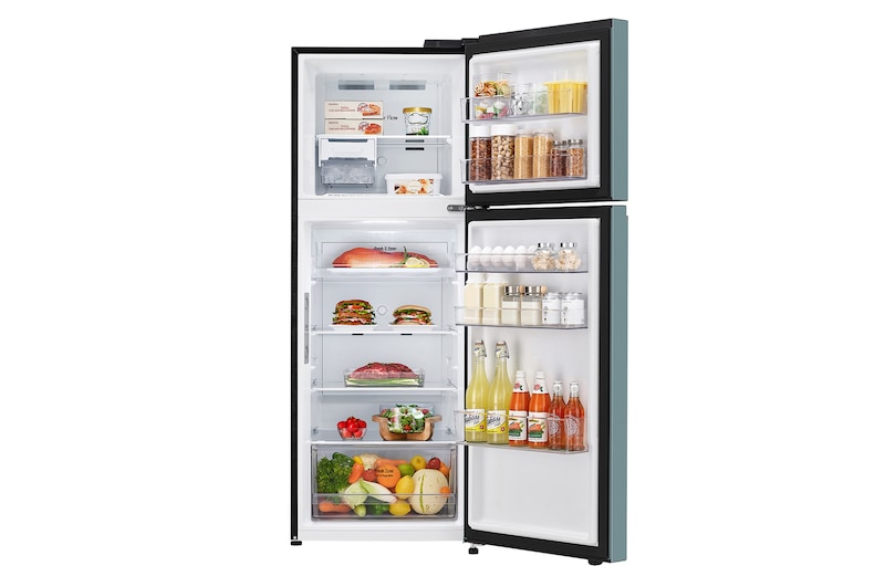 Front all door open with food